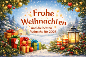 Vielen Dank und frohe Weihnachten